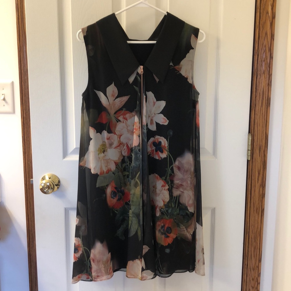 NEW Ted Baker reversible floral dress